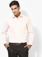 Van Heusen Yellow Regular Fit Formal Shirt