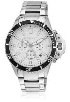 Esprit Es107511001 Silver/Silver Chronograph Watch