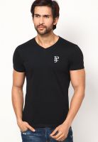 Pepe Jeans Black V-Neck T Shirts