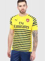 Puma Arsenal Yellow Football Sports Jersey