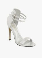 Truffle Collection Silver Stilettos