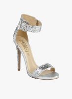 Truffle Collection Silver Stilettos