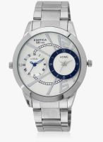 Exotica Fashion White Metal Analog Watch