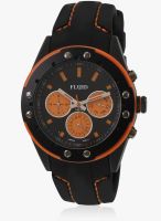 Fluid Fl-103-Bk-Or Black/Black Analog Watch