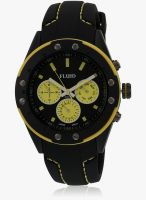 Fluid Fl-103-Bk-Yl Black/Black Analog Watch