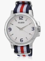 Fluid Fl-129-Wh02 Multicoloured/White Analog Watch