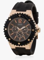 Guess Overdrive W12653G1 Black/Black Analog Watch