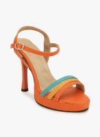 J Collection Orange Stilettos