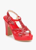 J Collection Red Platforms
