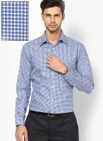 Park Avenue Blue Slim Fit Formal Shirt