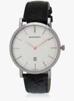 Romanson Tl5507mx1jbs6r Black/Silver Analog Watch