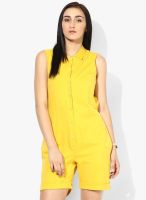 Shibori Designs Yellow Jumpsuit