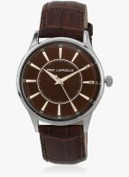 Ted Lapidus 5129104 Brown/Brown Analog Watch