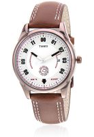 Timex Ti000v10300 Brown/White Analog Watch