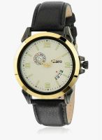 tZaro Tzds29Circ2 Black/White Analog Watch