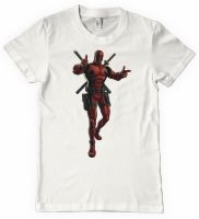 DNA Graphic Print Men's Round Neck White T-Shirt