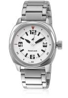 Fastrack His And Her Upgrade 3076Sm03-Dd448 Silver/White Analog Watch