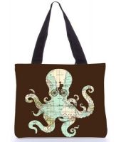 Snoogg Multicolor Canvas Cloth Tote Bag