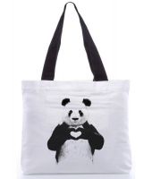 Snoogg Multicolor Canvas Cloth Tote Bag