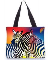 Snoogg Multicolor Canvas Cloth Tote Bag