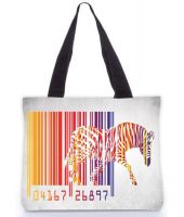Snoogg Multicolor Canvas Cloth Tote Bag