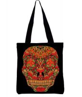 Snoogg Multicolor Canvas Cloth Tote Bag