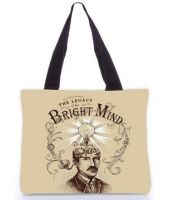 Snoogg Multicolor Canvas Cloth Tote Bag