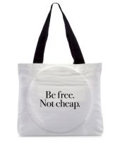 Snoogg RPC-392 White Tote Bag