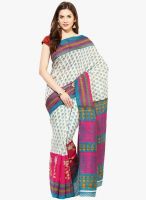 FOSTELO Multicoloured Colored Printed Saree