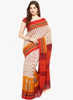 FOSTELO Multicoloured Colored Printed Saree