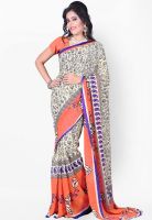 Florence Multicoloured Printed Saree