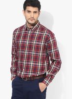 Izod Red Casual Shirt