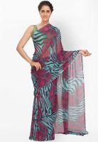 Jashn Multicoloured Printed Saree
