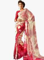 Roop Kashish Beige Printed Saree