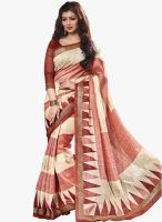 Roop Kashish Beige Printed Saree