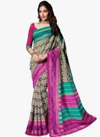 Roop Kashish Beige Printed Saree