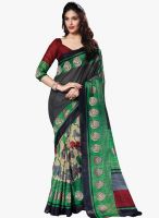 Roop Kashish Black Printed Saree