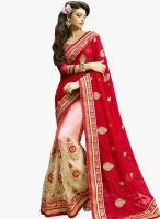 Roop Kashish Red Embroidered Saree
