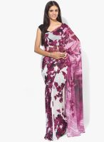 Satya Paul Multicoloured Printed Georgette Saree