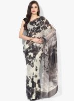 Satya Paul Multicoloured Printed Georgette Saree