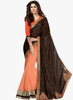 Shonaya Black Embroidered Saree