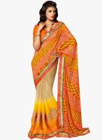 Shonaya Multicoloured Embroidered Saree
