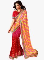 Shonaya Multicoloured Embroidered Saree