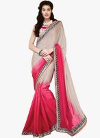 Shonaya Pink Embellished Saree