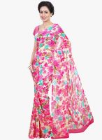 Shonaya Pink Printed Saree