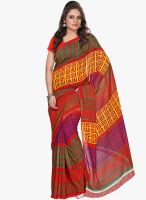 Silk Bazar Multicoloured Printed Saree