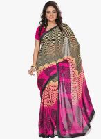 Silk Bazar Purple Printed Saree