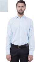 Tag & Trend Men's Solid Formal Blue Shirt