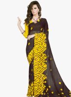 Vaamsi Black Printed Saree