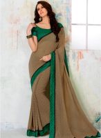 Vishal Beige Printed Saree